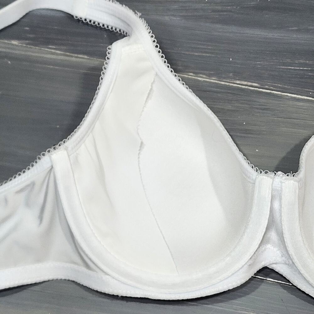 Wacoal T-Shirt Bra 32C Basic Beauty Underwire 853192 White - Picture 6 of 7